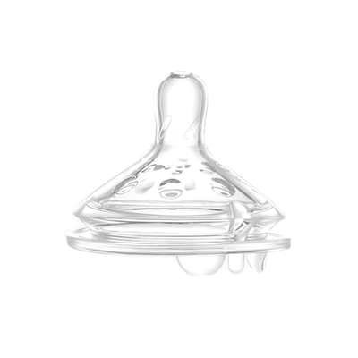 适配babycare奶瓶奶嘴硅胶宝宝宽口实感婴儿鸭嘴吸嘴吸管重力球