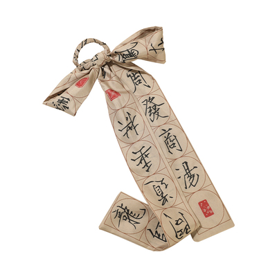 古风发簪簪子古风发带飘带丝带