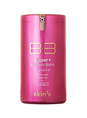 新版韩国skin79三重功效粉红桶BB霜美白防晒粉饼遮瑕控油抗皱原装