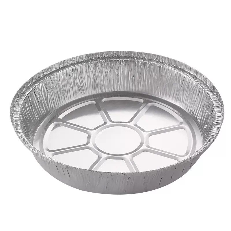 食品级空气炸锅圆形锡纸盘