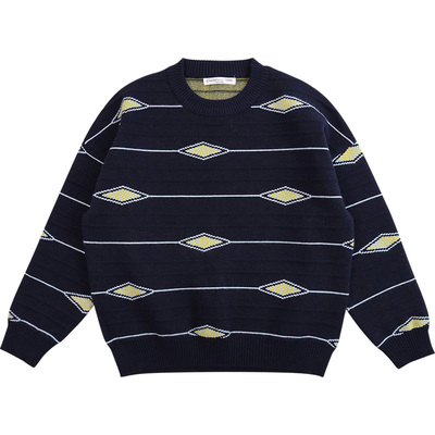 纯一良品学院风复古毛衣