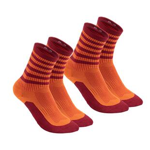 迪卡侬旗舰店官方袜子男夏季专业跑步袜新款透气运动短袜女ODS