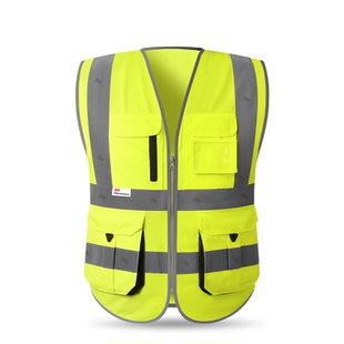 央企标准 真国标 夏季网布反光安全背心施工马甲建工工作服反光衣