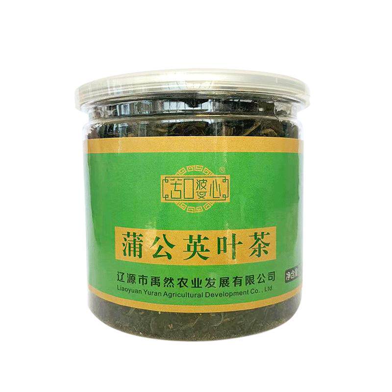 野生蒲公英叶茶50g长白山婆婆丁花草叶泡水喝新鲜炒熟中药材罐装