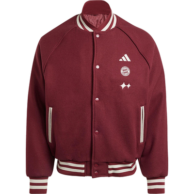 Adidas/阿迪达斯官方正品2025春秋款男士立领宽松训练外套JF0583