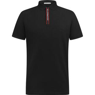 Hellen woody男装奢侈品春夏新款短袖POLO衫纯棉翻领半袖修身男