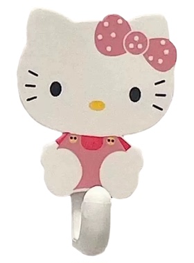 无痕可爱Kitty小猫创意挂钩装饰