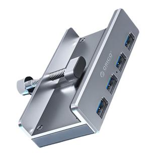 ORICO/奥睿科Type-C分线器USB3.2 Gen2 hub扩展坞10Gbps集线器铝合金卡扣式拓展器