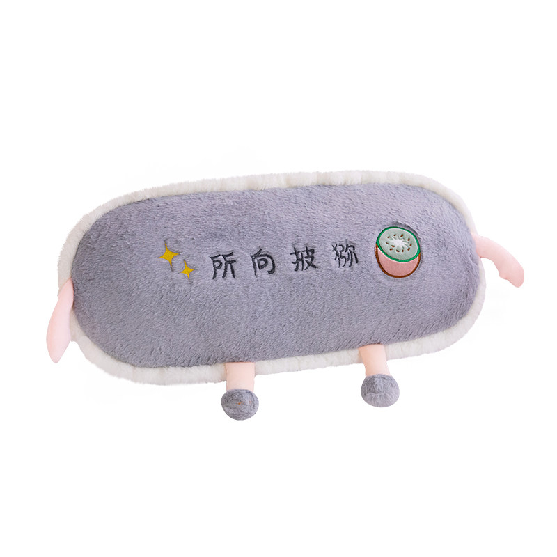 仿兔绒沙发床上睡觉长抱枕冬季