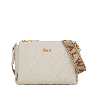 SaladLittle all-purpose斜挎包轻奢女包大容量牛皮单肩包通勤