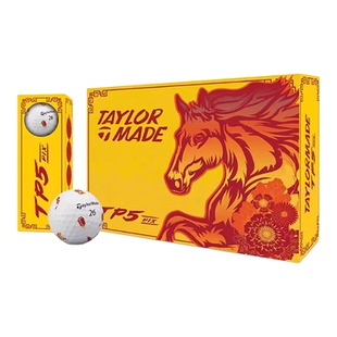 TaylorMade泰勒梅高尔夫球马年礼盒26马年生肖限量版TP5五层球