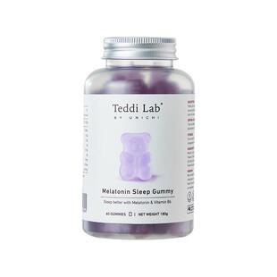 【自营】Unichi褪黑素小熊软糖睡眠软糖含3mg褪黑素睡眠片助眠