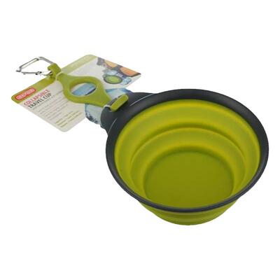 dexas便携折叠碗宠物狗饮水器