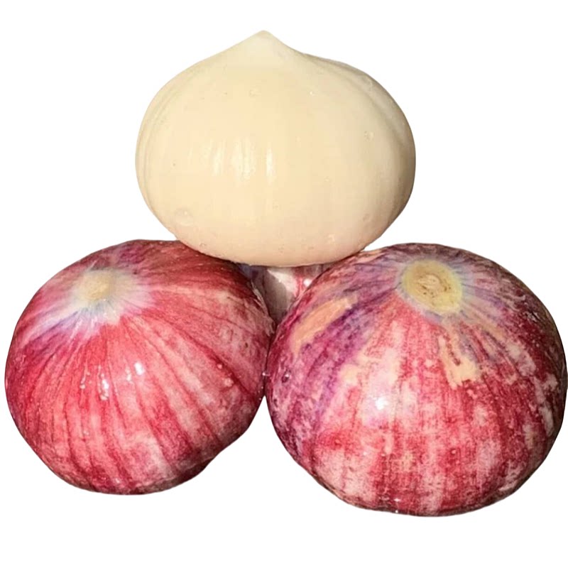 云南大理独头蒜大果5斤220个新鲜干蒜新蒜紫皮大蒜头独蒜圆蒜批发