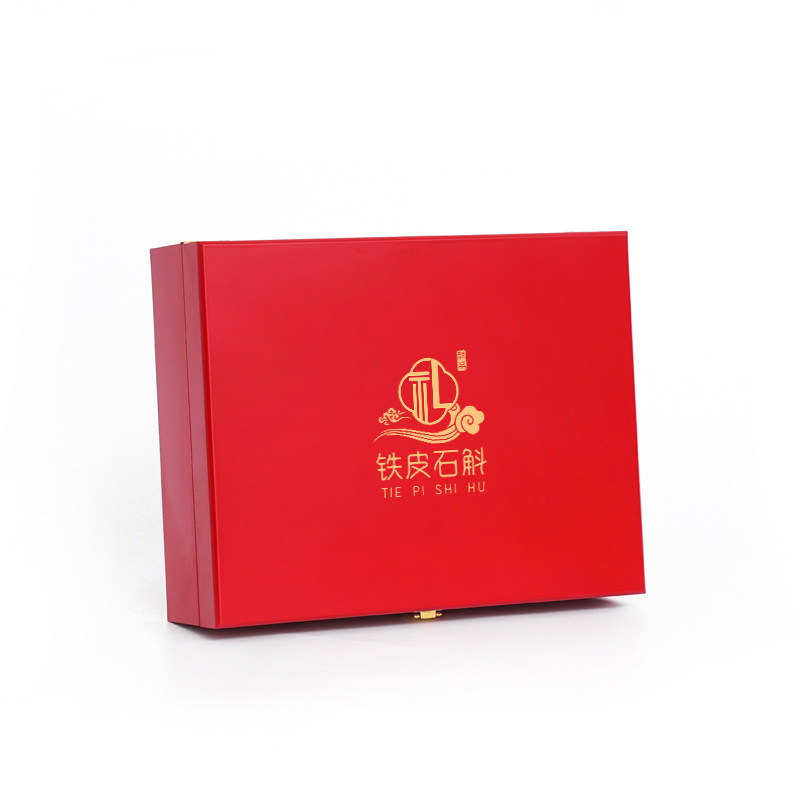 新款铁皮石斛亚克力瓶包装盒枫斗礼盒石斛粉空盒100克胶囊礼品盒