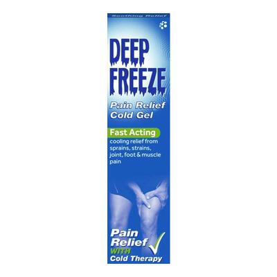 Deep Freeze冷凝胶背部肩颈腿脚酸痛快速止痛5支装外用