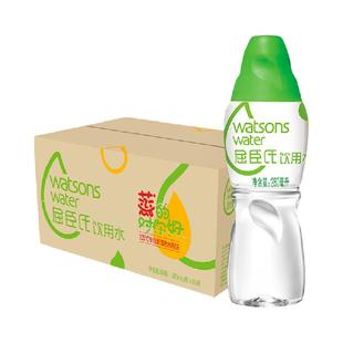 屈臣氏饮用水105℃高温蒸馏水280ml*35瓶旅游便携冲泡敷脸保湿