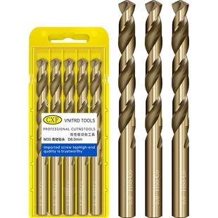 M35高钴麻花钻头不锈钢专用直柄手电钻打孔高硬度电钻头套装大全