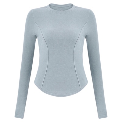 卡戴珊莱赛尔天丝修身女士打底衫