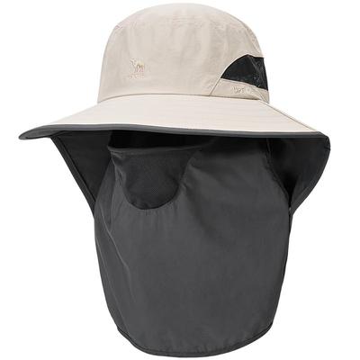 骆驼渔夫帽女全方位钓鱼帽夏季