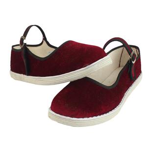 黄土地老北京千层底布鞋女款休闲纯棉布单鞋日常春秋透气妈妈布鞋