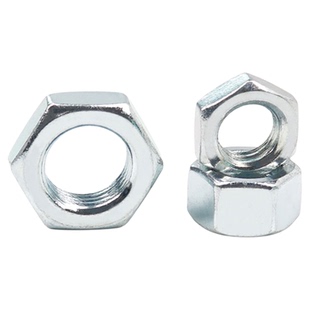 8级镀锌六角薄螺母GB6171/GB6172/GB6173粗牙细牙扁螺帽M8M10-M64