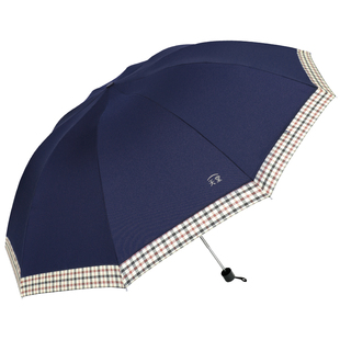 天堂伞2025新款加大加厚加固手动折叠伞男初中生学生上学专用雨伞