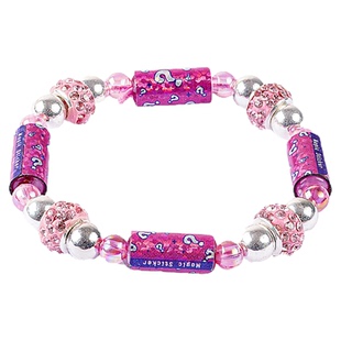 奇妙萌可魔法贴纸diy手链儿童玩具水晶串珠库洛米女孩六一节礼物