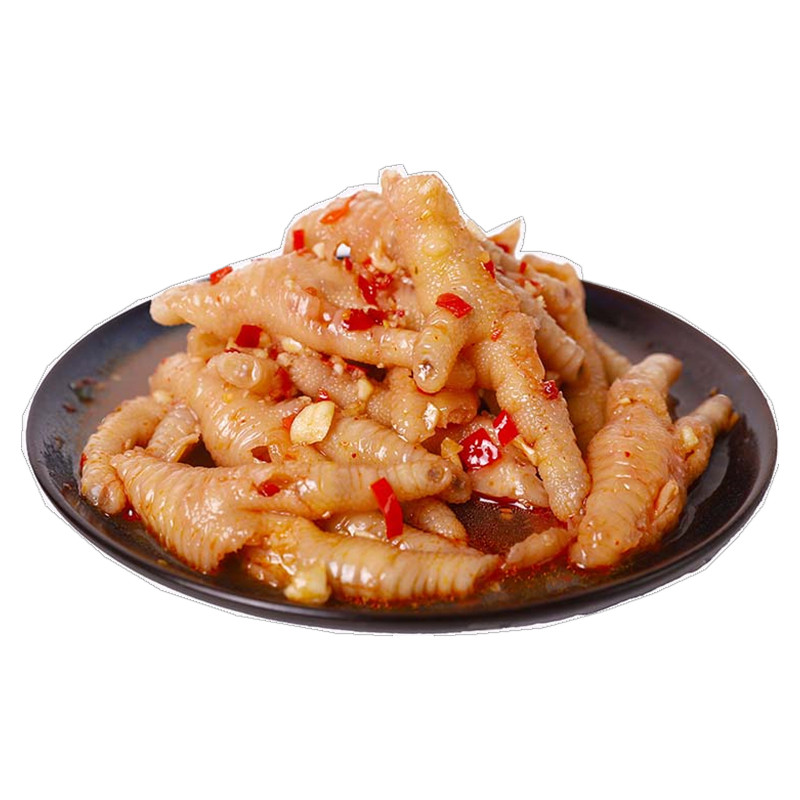 【郑宝鸭】热卖现做功夫脱骨凤爪 去骨辣味凤爪 爽脆 生鲜食品
