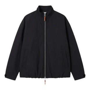 hebbles男士新款2025冬装时尚休闲白鹅绒羽绒服内里兔毛外套潮