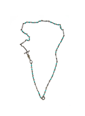 Arthur.k天照翠光松石银饰项链