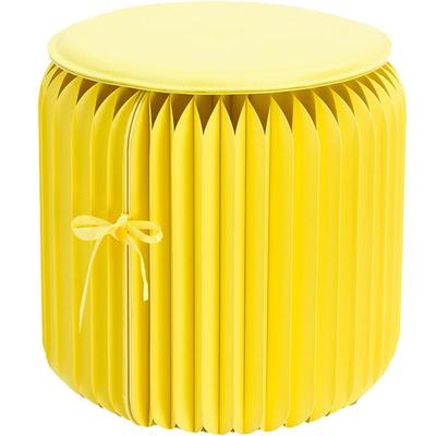 十八纸折叠小户型圆柱设计师凳子