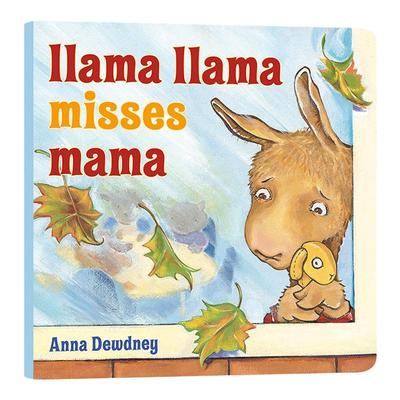 羊驼拉玛想念妈妈英文原版