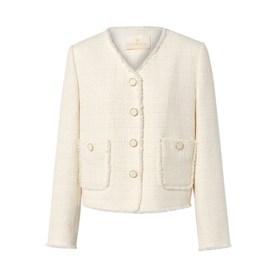 ELSEWHERE珂思小香风短款外套