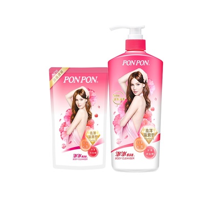 【台湾原装】澎澎沐浴露+补充包