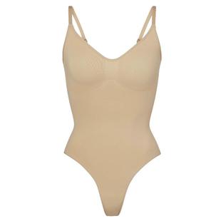 [冬季内搭] SKIMS 上装裸色辣妹风塑身吊带连体裤REVOLVE小众新款