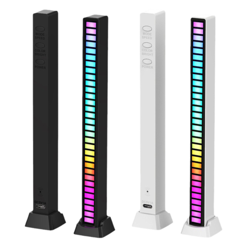 声控感应氛围灯RGB拾音LED灯摆件