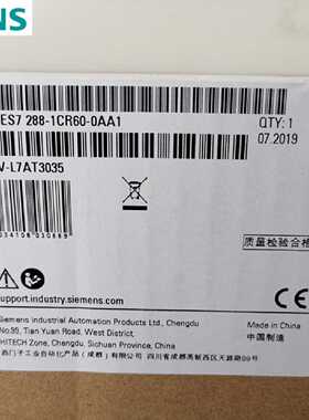 议价6ES7288-1CR60-0AA0西门子SMARTS7-200 CPUCR60 6ES72881CR60