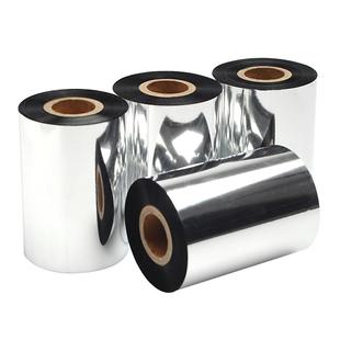 混合蜡基碳带卷条码打印机不干胶铜版纸价格标签服装吊牌合格证混合基碳带40 50 60 70 80 90 100 110mm*300m