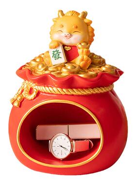 入门玄关钥匙收纳2026新年福袋龙