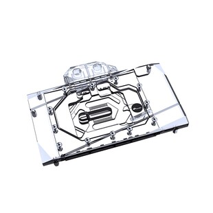 Bykski电脑显卡分体水冷头散热器 必恩威RTX4070/4080/4090掌控着