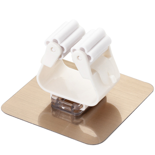 拖把架免打孔拖把夹扣卫生间置物架扫把架壁挂拖布架强力挂钩神器