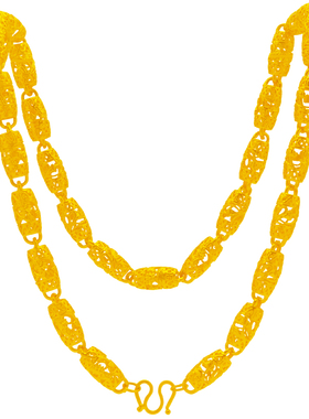 空心时尚风黄铜合金珠链正品