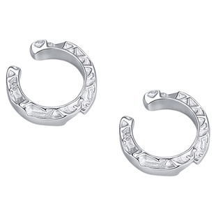 白敬亭同款耳夹男士无耳洞耳骨夹小众轻奢高级感银色耳环男女耳饰