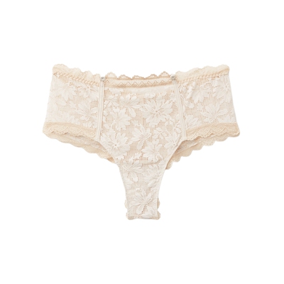 Intimissimi意舒漫夏季新品纯欲风蕾丝高腰收腹性感内裤SC2603B