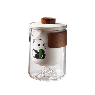 熊猫功夫茶具茶杯套装便携式旅行茶具小神龙泡茶壶快客杯茶具套装