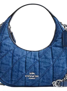 COACH/蔻驰Carmen牛仔布月牙包