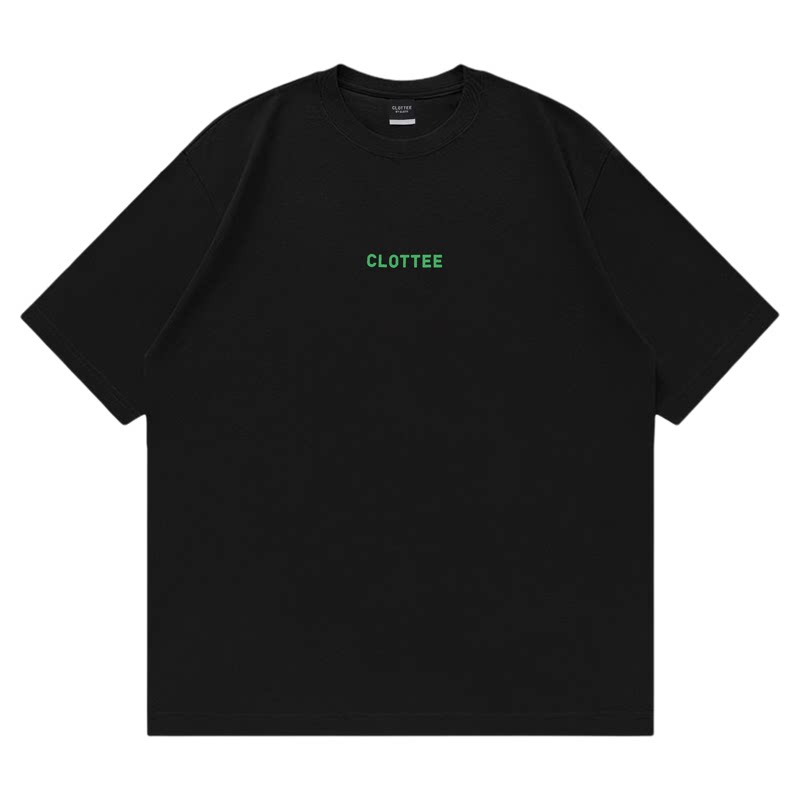 CLOTTEE by CLOT夏季基础速干大logo短袖T恤男宽松情侣休闲半袖W