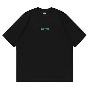 CLOTTEE by CLOT夏季基础速干大logo短袖T恤男宽松情侣休闲半袖W