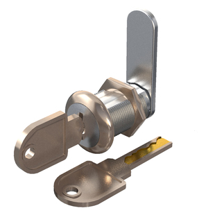 C级防盗文件柜锁铁皮柜锁双开门更衣柜锁抽屉锁不锈钢转舌柜锁芯